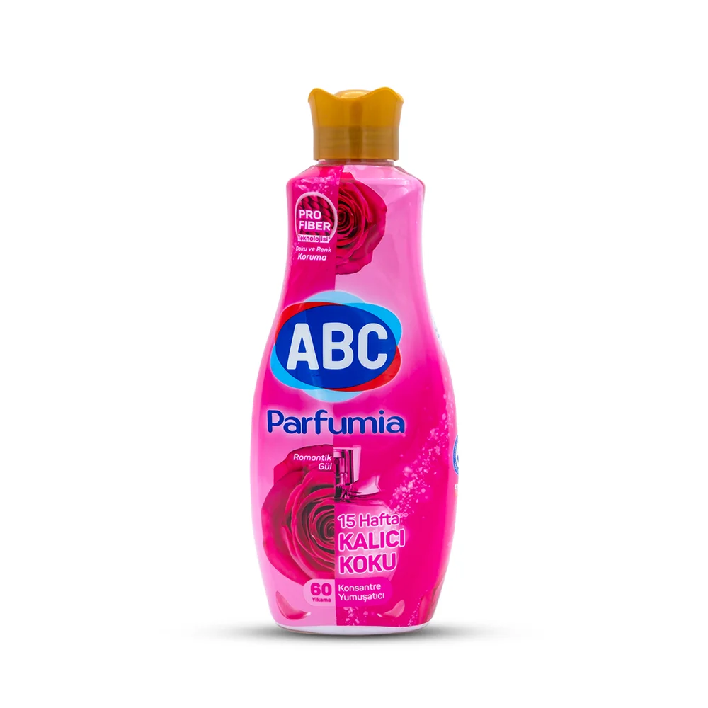 Abc concentrated softener 1440ml*9 romantic rose(pink)