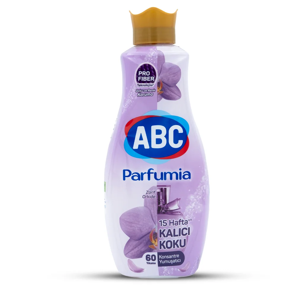 Abc concentrated softener 1440ml *9 elegant orchid (light pink)