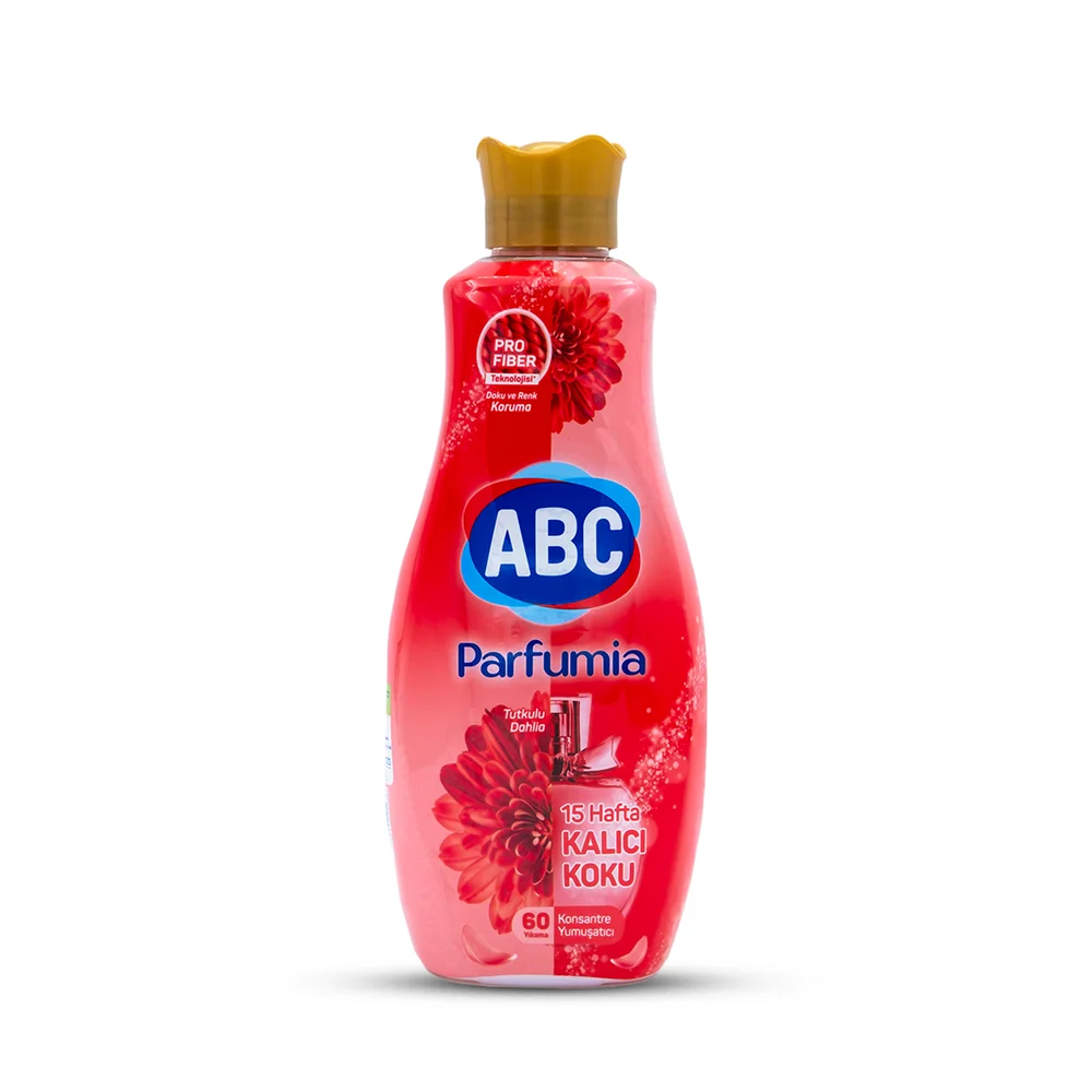 Abc concentrated softener 1440ml*9 passionate dahlia(red)