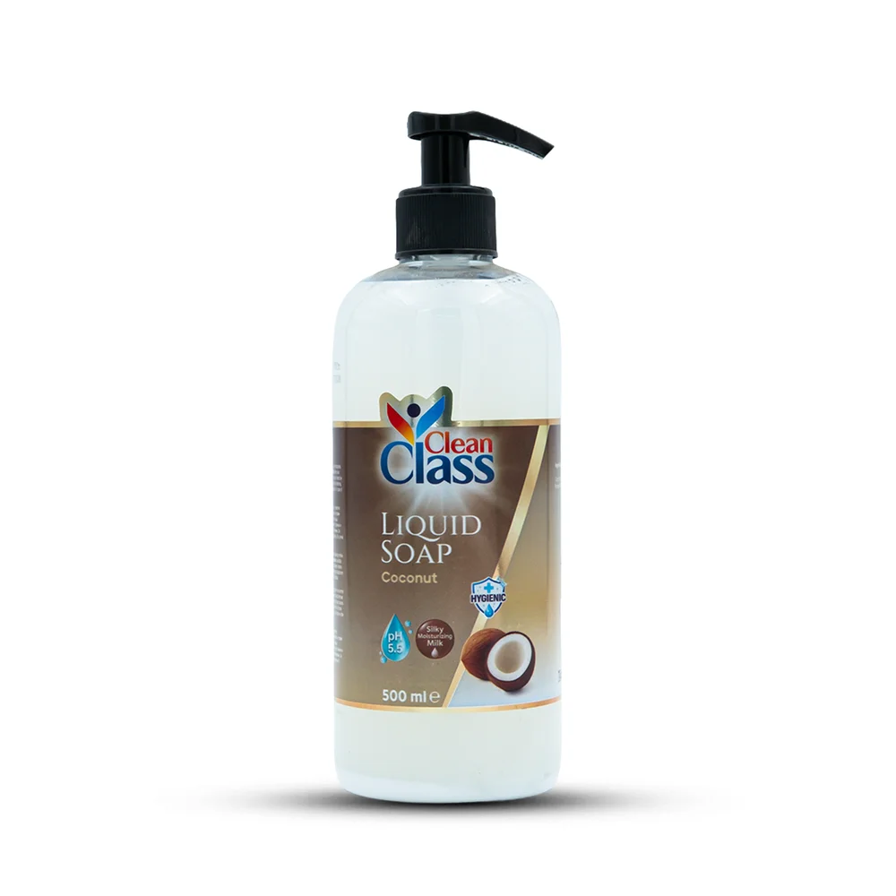 Clean class liquid soap 500ml*24 coconut