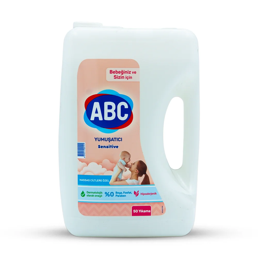 Abc fabric softener 5l*4 sensitive