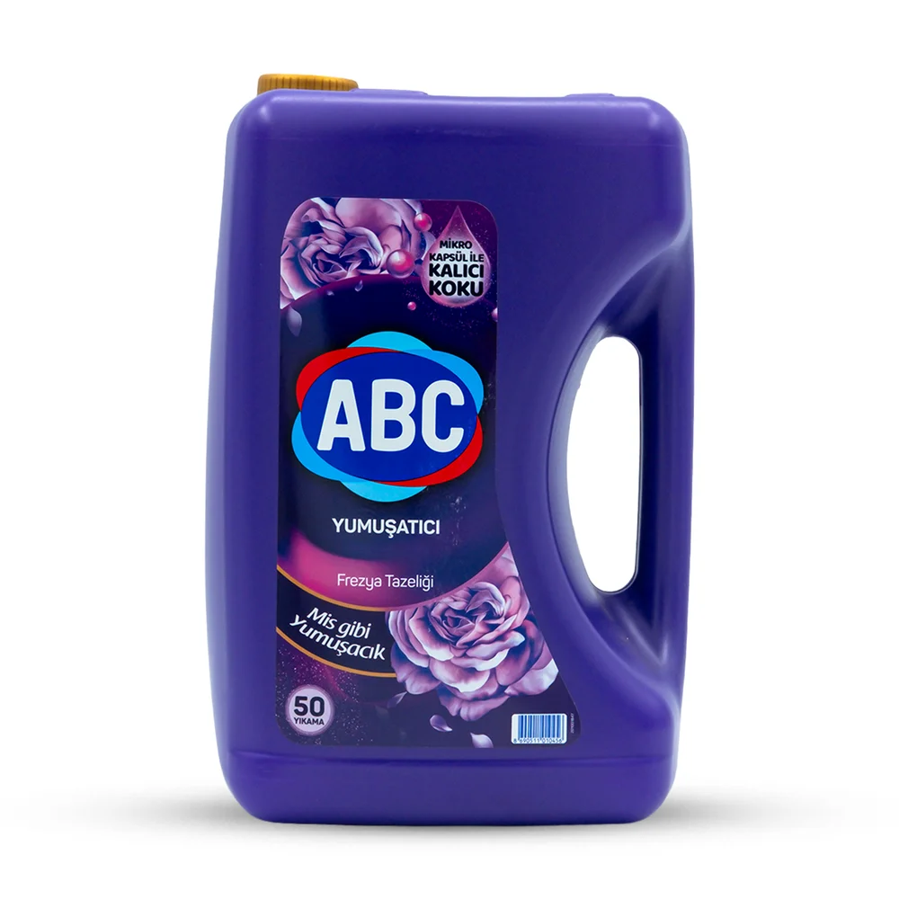 Abc fabric softener 5l*4 freesia