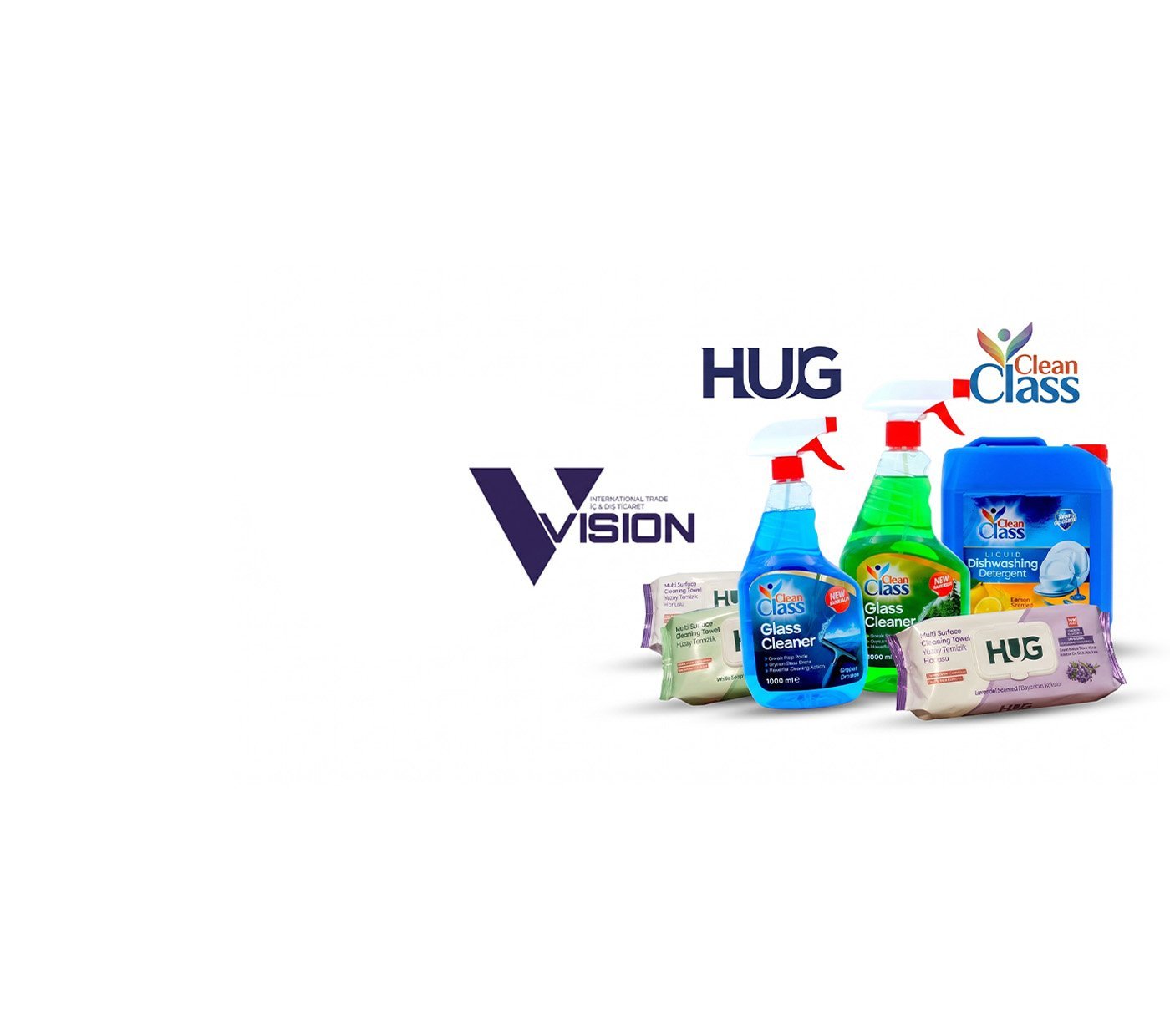Patented Brands:<br />Clean Class & HUG